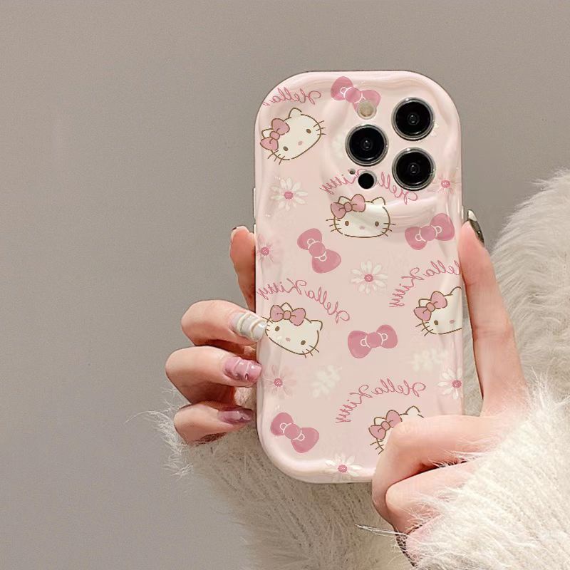 เคส Iphone 11 12 13 14 Pro Max IPX Xr Xs Max 7 8 6s Plus ลูกแมวน่ารักเคสโทรศัพท์ซิลิโคนกันกระแทก