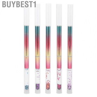 Buybest1 Nail Art Pen Nylon Oil Filling Gel Brush  Color Quicksand Crystal Carving J