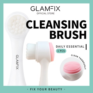  ฮิญาบ Glamfix แปรงทําความสะอาดผิวหน้า เครื่องสําอาง | ซิลิโคนทําความสะอาดผิวหน้า