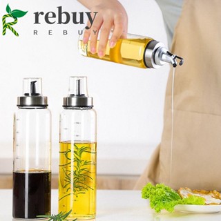 REBUY Pourer Sauce Bottle Tools Oil Dispenser Seasoning Bottle Container Cooking Creative Bottle Kitchen Olive Oil Oil Sprayer