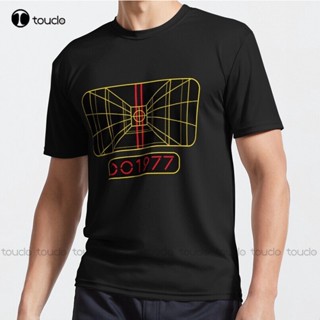 เสื้อยืดลําลอง แขนสั้น พิมพ์ลาย Stay On Target 1977 ขนาดใหญ่ สําหรับผู้ชาย และผู้หญิง