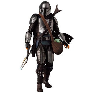 No After-Sales MAFEX no.129 1/12 Beska Armored Version The Mandalorian and Baby Yoda 47129