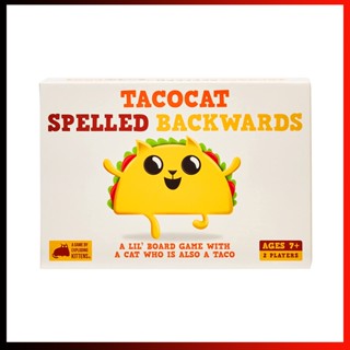 เกมกระดาน Tacocat Spelled Backwards สําหรับลูกแมวระเบิด