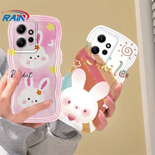 เคสโทรศัพท์มือถือ TPU ลายการ์ตูนกระต่ายน่ารัก สําหรับ Redmi Note 12 Redmi A1 A2 10C 10A 9C 9T Note 11S 10 5G 10S 9S 8 Pro Xiaomi Poco M5S M3 X3 Pro NFC