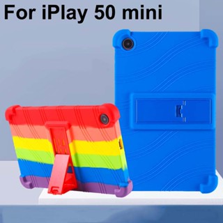 เคสซิลิโคนนิ่ม กันกระแทก พร้อมขาตั้ง สําหรับ ALLDOCUBE iPlay 50 mini iplay50mini 8.4 นิ้ว case