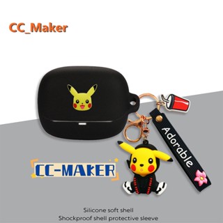 Baseus M2S Protective Case Pokemon Pikachu Keychain Pendant Cute Plush Briquette Baseus Bowie M2S Silicone Soft Case Protective Case Shockproof Case Protective Case Cute Bear Block Pendant Baseus WM01 / WM02 / WM02+ Cover Soft Case