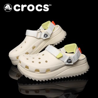 รองเท้าแตะ Crocs พื้นหนา กันลื่น เหมาะกับเดินชายหาด สไตล์คลาสสิก