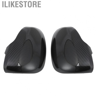 Ilikestore 2pcs Car Rearview Side Mirror Cover Cap Housing Carbon Fiber Style Fit for TOYOTA Prius 30/Wish/Reiz Rearview Mirror Trim New