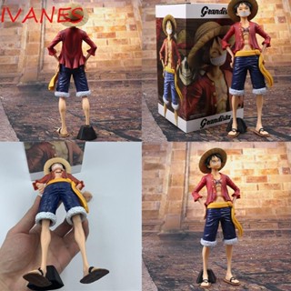 Ivanes ตุ๊กตาฟิกเกอร์ Monkey D Luffy D Luffy D Luffy ขนาด 27 ซม. ของเล่นสําหรับเด็ก