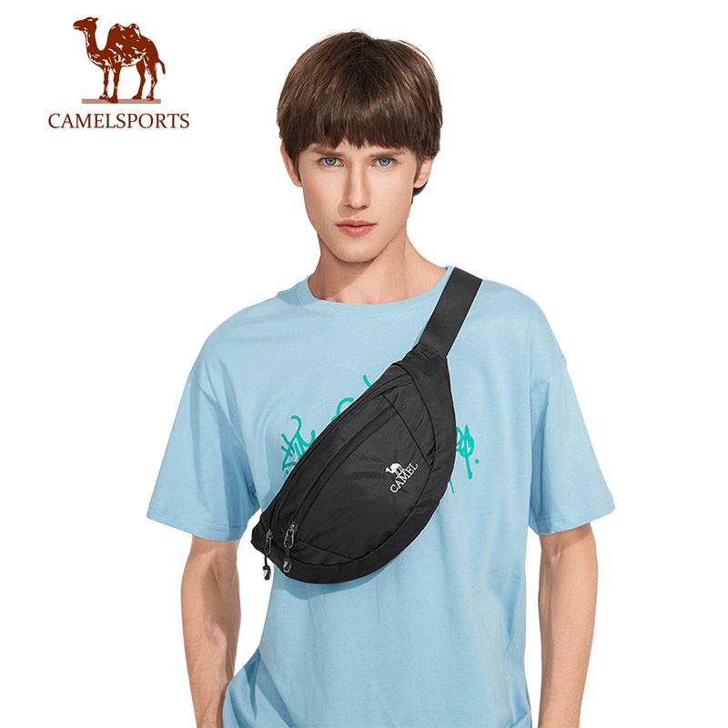 CAMEL CROWN กระเป๋าคาดอก กระเป๋าคาดเอว กันน้ํา เหมาะกับการเดินทาง สําหรับผู้ชาย และผู้หญิง