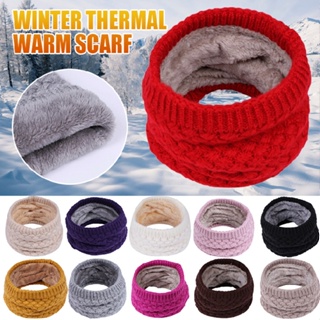 New Kids Winter Thermal Warm Cosy Fleece Lined Neck Warmer Snood Scarf Scarves