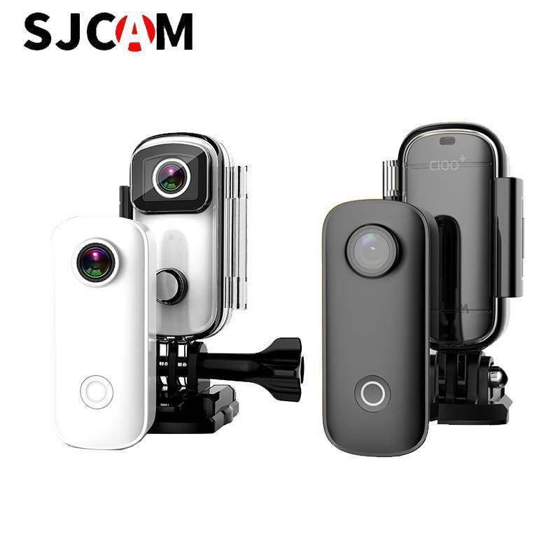 SJCAM C100Plus / C100 Mini Action กล้อง 2K 30FPS H.265 12MP 2.4G WiFi 30M กรณีกันน้ํากีฬา DV กล้องวิ