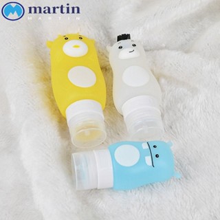 Martin ขวดบีบโลชั่น เจลอาบน้ํา แบบซิลิโคน เติมได้ 50 70 90 มล. อุปกรณ์เสริม สําหรับผู้หญิง