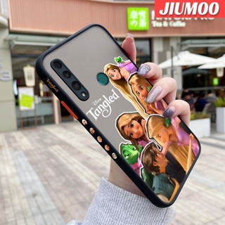 สําหรับ Huawei Y8P P Smart S เคส การ์ตูน เจ้าหญิง สวยงาม การออกแบบใหม่ กันกระแทก ฝ้า ใส เคสโทรศัพท์แข็ง ซิลิโคน เคส