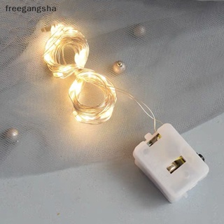 [FREG] สายไฟ LED 10 ดวง ทองแดง กันน้ํา ยาว 1 เมตร FDH