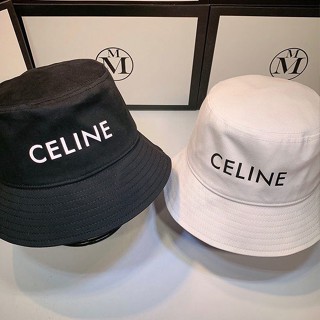 celine หมวกบักเก็ต ขนาดเล็ก ลายดาว สไตล์เกาหลี ญี่ปุ่น เรียบง่าย เหมาะกับใส่ถ่ายภาพ ในชีวิตประจําวัน