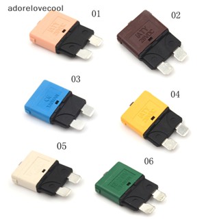 Adth ใหม่ ฟิวส์ใบมีดเบรกเกอร์ 12V 24V รีเซ็ตได้ 5-30A สําหรับรถยนต์