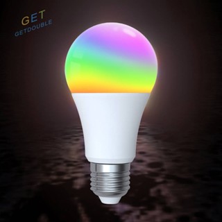 [Getdouble.th] Moeshouse Tuya หลอดไฟ LED E27 RGB สําหรับ Alexa Google Home [Getdouble.th]