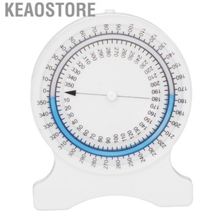 Keaostore Physical  Inclinometer Scratch Prevention Dial Portable