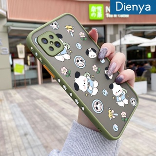 เคสโทรศัพท์มือถือ ซิลิโคนนิ่ม ใส กันกระแทก ลายการ์ตูนหมี ดอกไม้ สําหรับ OPPO A92s Reno 4Z 5G