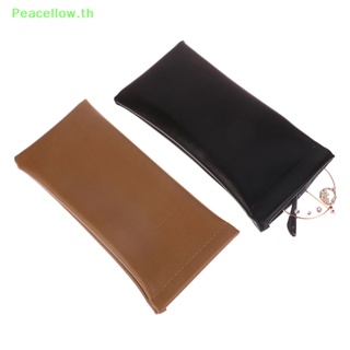 Peacellow กระเป๋าใส่แว่นตากันแดด หนัง PU นิ่ม กันน้ํา แบบพกพา 1 ชิ้น