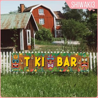 [Shiwaki3] แบนเนอร์ Tiki สําหรับตกแต่งปาร์ตี้ บ้าน ออฟฟิศ