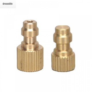 【DREAMLIFE】Air Nozzle 2PCS Connection Fittings Replacement Hose Adapters Male Dust