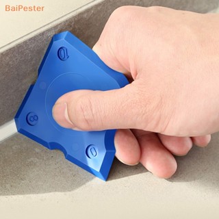 [BaiPester] ชุดเครื่องมือไม้พายซิลิโคน สําหรับซ่อมแซมขอบกระเบื้อง 4 ชิ้น