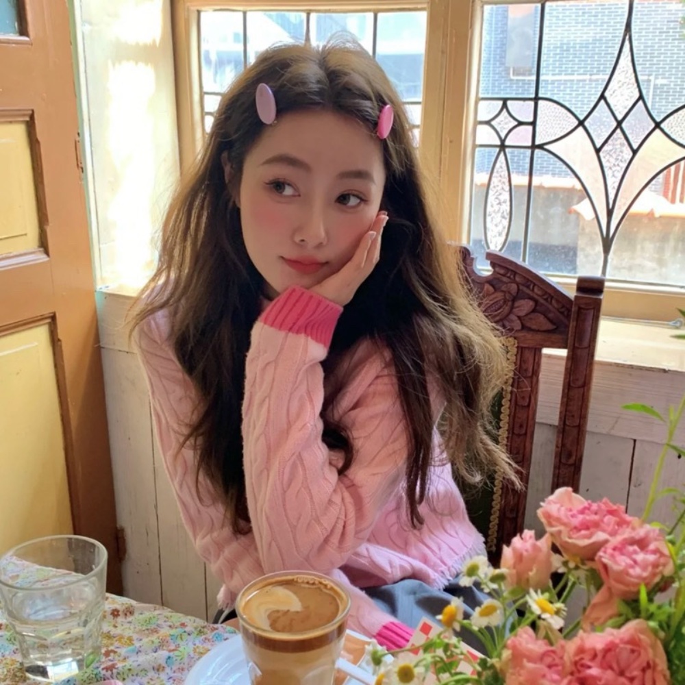 A HELLO GIRL กิ๊บติดผม อะคริลิค รูปไข่ เป็ดน่ารัก ขนาดเล็ก สีสันสดใส สไตล์เกาหลี เหมาะกับฤดูใบไม้ผลิ สําหรับผู้หญิง