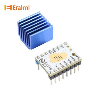 Eralml Tmc2210 โมดูลไดรเวอร์สเต็ปมอเตอร์ 256 เสียงเงียบ สําหรับเครื่องพิมพ์ 3d