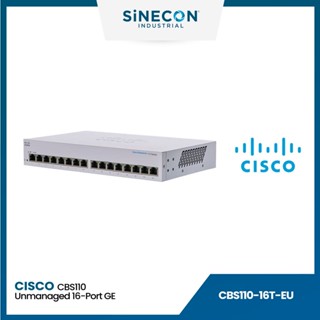 CISCO SWITCH สวิตซ์ CBS110 Unmanaged 16-port GE (CBS110-16T-EU)