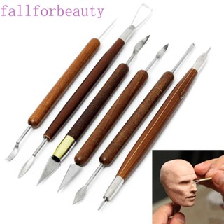 FALLFORBEAUTY เครื่องมือแกะสลักเซรามิค DIY (ขนาด: 6)