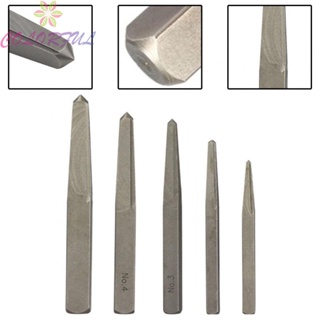 【COLORFUL】Drill Bits Workholding 5Pcs Damaged Straight Fluted Easy Out Power Tools