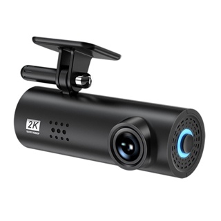 กล้องบันทึกวิดีโอ 2K Wifi 1080P Night Vision Wi-Fi Dashcam 24H สําหรับจอดรถยนต์