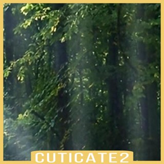 [Cuticate2] ผ้าม่าน พิมพ์ลายป่า สําหรับประตู หน้าต่าง กระจกบานเลื่อน 2 ชิ้น