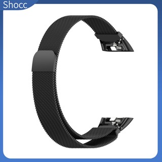 Shocc สายนาฬิกาข้อมือ โลหะ แบบเปลี่ยน สําหรับ Honor Band 7 6 Smart Bracelet