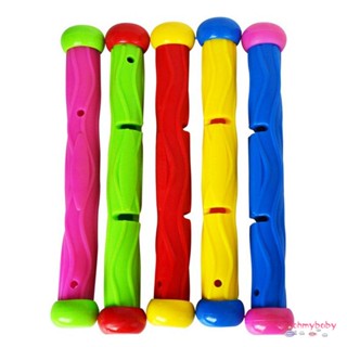 5 Pcs Multicolor Diving Stick ของเล่นใต้น้ำว่ายน้ำดำน้ำของเล่นใต้น้ำเกมฝึกดำน้ำ Sticks [N/11]