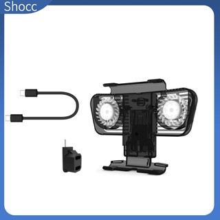 Shocc พัดลมระบายความร้อน พร้อมแบร็คเก็ต สําหรับ Steam Deck Switch OLED