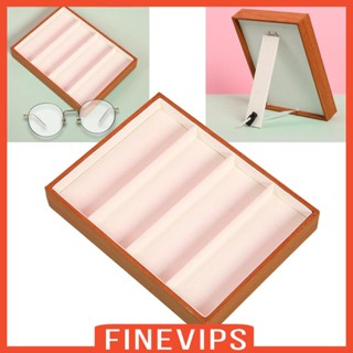 [Finevips] ถาดเก็บเครื่องประดับ แว่นตา 4 ช่อง