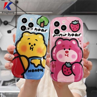 เคสโทรศัพท์มือถือ Tpu นิ่ม ปิดด้านหลัง ลายการ์ตูนหมี วินนี่ 3D แนวสร้างสรรค์ แวววาว สําหรับ Realme 10 5S 5 5i 9i C17 7i C11 2021 C55 C21Y C30 C30S C33 C31 C35 C15 C21 C25 C20 C3 C12 C2 C25S C1 C25Y C2 C3i 6i C20A  Narzo 20 10 10A 20A 30A 50i 50A Prime