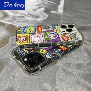 Buzz Lightyear เคสป้องกันโทรศัพท์มือถือ แบบนิ่ม กันกระแทก กันรอยขีดข่วน สําหรับ Apple Iphone 14promax 13 12 11 7 8plus IVOU