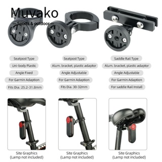 MUVAKO รางอานจักรยาน 2023 สําหรับ Garmin Varia Seatpost Mount