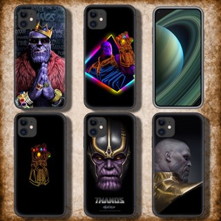 เคสโทรศัพท์ TPU แบบนิ่ม ลาย C230 Thanos Avengers สําหรับ iPhone SE 2020 12 Mini 13 Pro Max