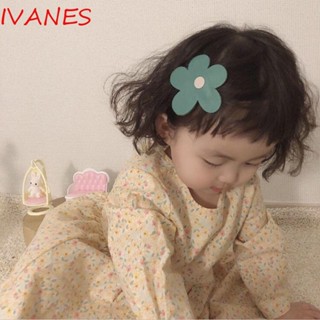 IVANES กิ๊บติดผม ดอกไม้ หวาน น่ารัก หน้าม้า คลิปผ้า ของขวัญสําหรับผู้หญิง ปากเป็ด กิ๊บปิ่นปักผม