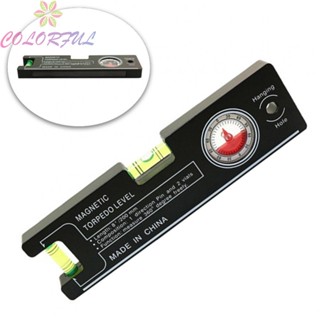 【COLORFUL】Angle Meter Level 20x5.5x1.6cm 90′ Accessories Horizontal Bubble Ruler