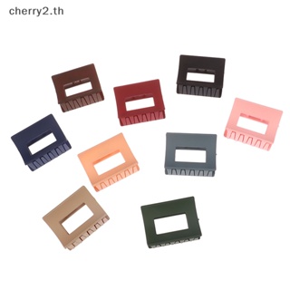 [cherry2] ใหม่ กิ๊บติดผมพลาสติก ลายดอกไม้เรขาคณิต ขนาดใหญ่ สําหรับผู้หญิง [TH]