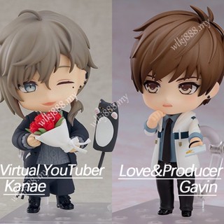 โมเดลฟิกเกอร์ Nendoroid Love Producer Gavin 1119 Virtual Youtuber Kanae 1848 Nijisanji Vtuber เปลี่ยนหน้าได้