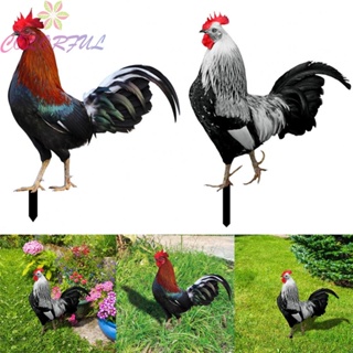 【COLORFUL】​Rooster Sign Pole Acrylic Excellent Service Life Hot Sale Reliable Sturdy