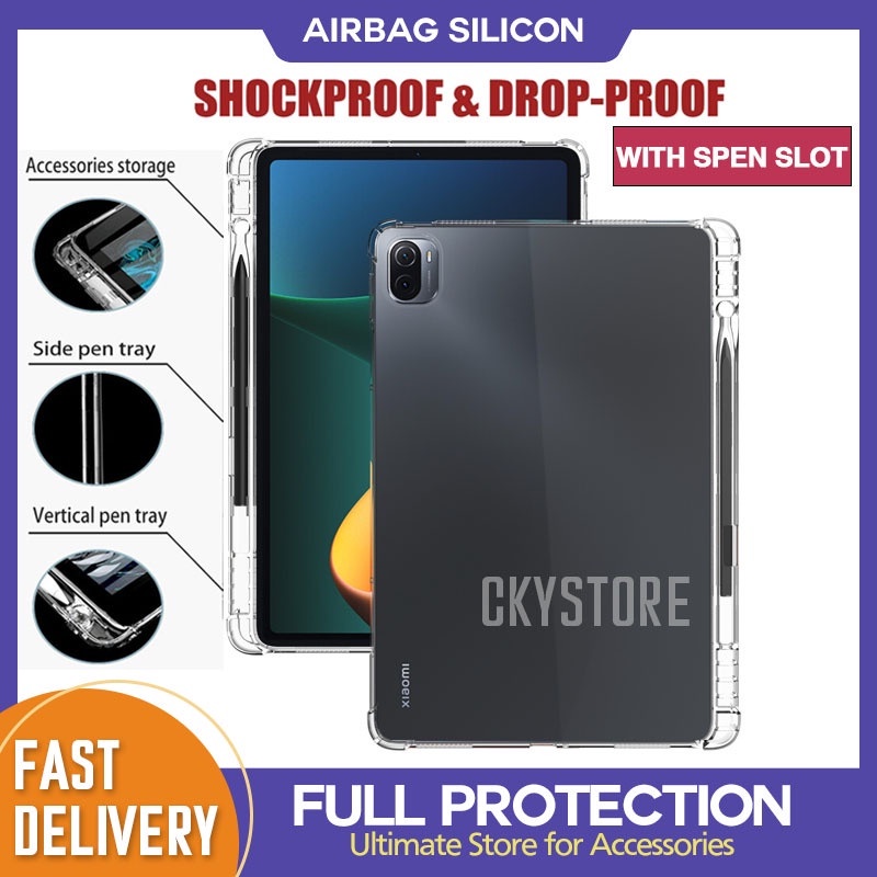 Huawei Matepad T10 T10S 10.4 Pro 10.8 12.6 / Matepad Pro 11 2022 2021 โปร่งใส Antidrop TPU พร้อม SPE