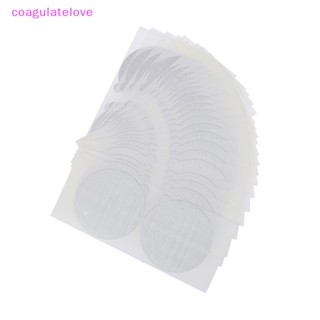 Coagulatelove สติกเกอร์ซีลฝาแคปซูลกาแฟ แบบอลูมิเนียม ใช้แล้วทิ้ง 50 ชิ้น [ขายดี]